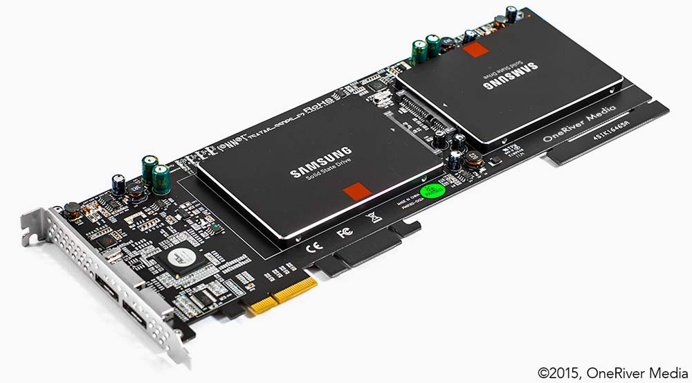 Sonnet SSD PCIe Samsung 840 Pro SSD