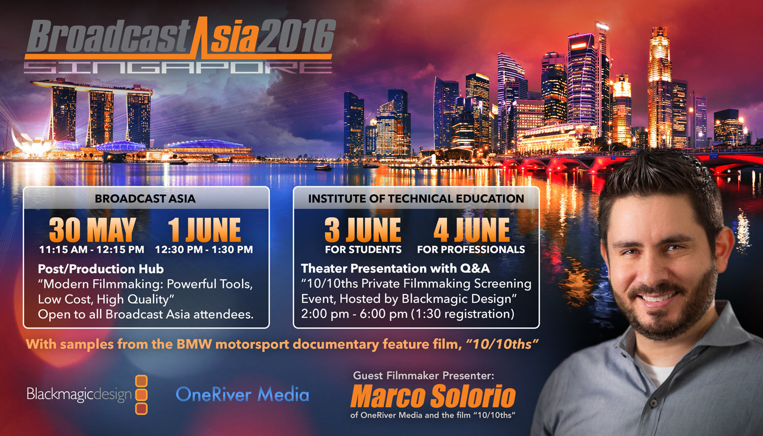 Broadcast Asia Marco Solorio