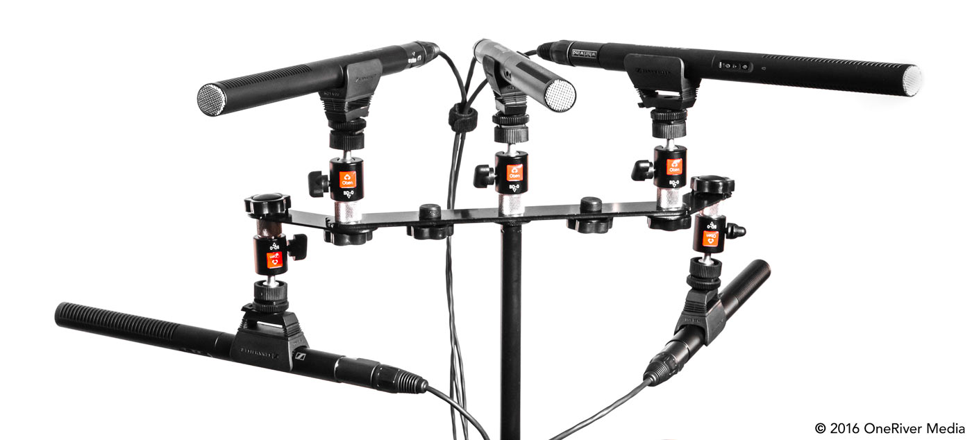 Sennheiser MKE 600 microphone setup