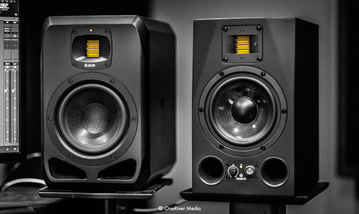 ADAM Audio S2V and A7X