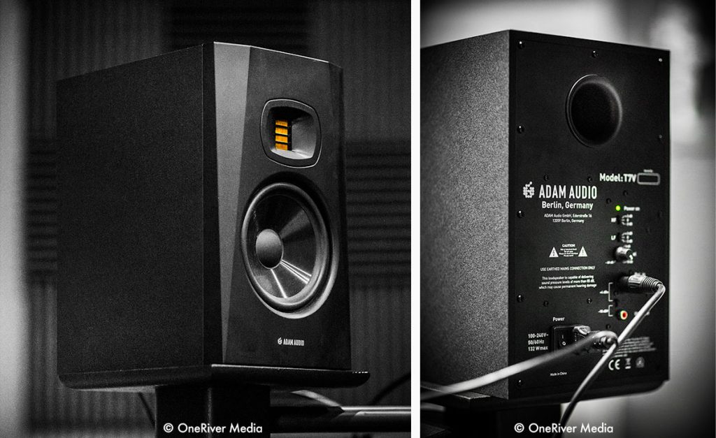 ADAM Audio T7V Front and Rear