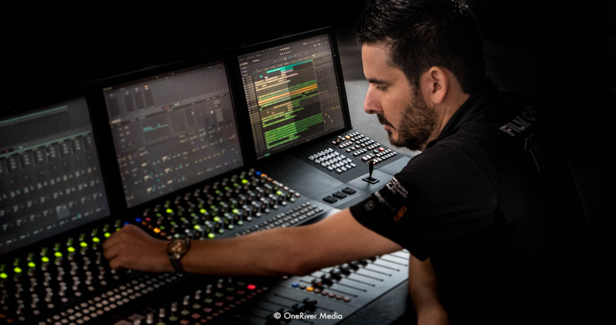 Marco Solorio on the Fairlight Console